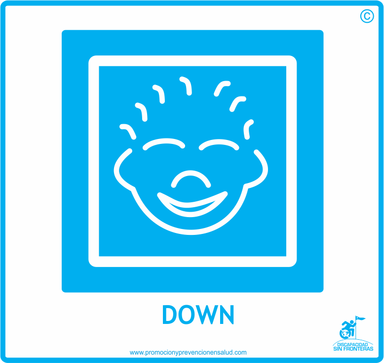 logos discapacidades down discapacidad sin fronteras